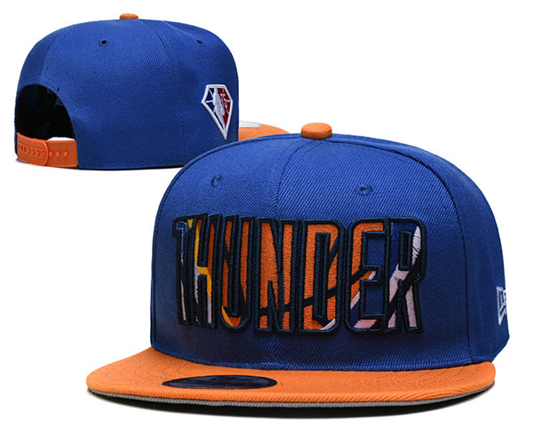 Oklahoma City Thunder Stitched Snapback Hats 003